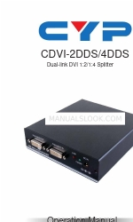 CYP CDVI-2DDS Betriebshandbuch