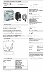 DOLD IP 5883 Instalación / Técnica de control