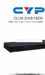 CYP Clux-8 Manuale operativo