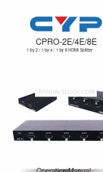 CYP CPRO-2E Посібник з експлуатації