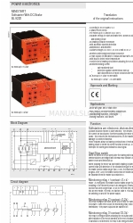 DOLD MINISTART BL 9228 Tłumaczenie oryginalnych instrukcji