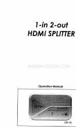 CYP VOPEX-HDMI-2-LC Manual de operação