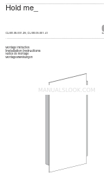 Clou HOLD ME CL/08.05.001.29 Manual de instruções de instalação