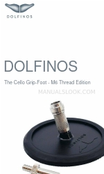 DOLFINOS The Cello Grip-Foot M6 Thread Edition Podręcznik