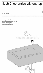 Clou flush 2 CL/03.03021 설치 지침 매뉴얼