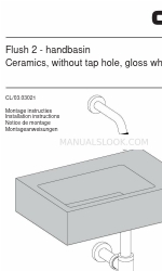 Clou flush 2 CL/03.03021 설치 지침 매뉴얼
