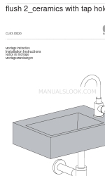 Clou Flush 2 CL/03.03220 설치 지침 매뉴얼