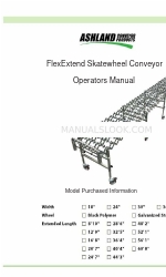 Ashland FlexExtend Manual do operador