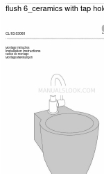 Clou flush 6 CL/03.03060 Manuale di istruzioni per l'installazione