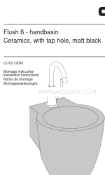 Clou Flush 6 CL/03.12060 Manual de instruções de instalação