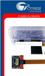 Cypress CY3250-PLC20QFN Посібник із швидкого старту