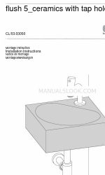 Clou flush 5 ceramics CL/03.03050 Installation Instructions Manual