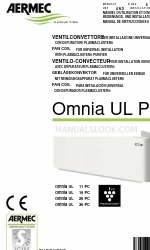 AERMEC Omnia UL 11 PC Manual de utilização e instalação