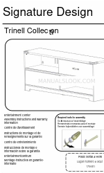 Ashley Signature Design EW0267-468 Instrucciones de montaje e información sobre la garantía