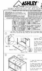 Ashley W319-28 Manual de instrucciones de montaje