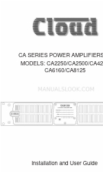 Cloud CA2250 Instrukcja instalacji i obsługi