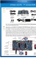 Cypress CY4541 EZ-PD CCG4 Evaluation Kit Schnellstart-Handbuch