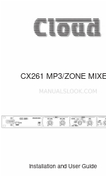 Cloud CX261 I Manuale d'installazione e d'uso