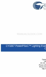 Cypress PowerSoC CY3267 Посібник із швидкого старту