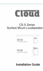 Cloud CS-S SERIES Manual de instalación