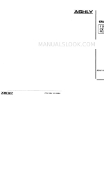 Ashly MOS-FET POWER AMPLIFIERS FTX-SERIES Benutzerhandbuch