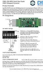 Cypress OSM-1000-BRD Skrócona instrukcja obsługi