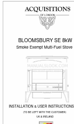 Acquisitions BLOOMSBURY SE 8kW Istruzioni per l'installazione e l'uso