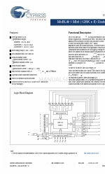 Cypress CY62128EV30 Spezifikationsblatt