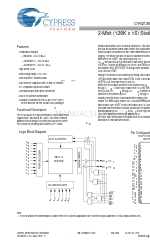 Cypress CY62136VN Spezifikationsblatt