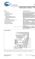 Cypress CY62138EV30 仕様書