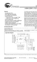 Cypress CY62146DV30 Lembar Spesifikasi