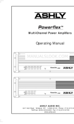 Ashly Powerflex 4400 Instrukcja obsługi