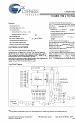 Cypress CY62167DV18 Технічна специфікація