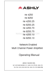 Ashly Protea NE4250.25 Посібник з експлуатації
