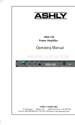 Ashly SRA-120 取扱説明書