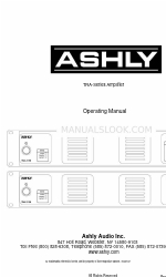 Ashly TRA-2075 Manual de instruções