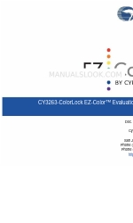 Cypress EZ-Color CY3263-ColorLock Snelstarthandleiding