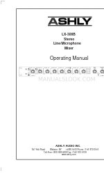 Ashly LX-308B Manuale operativo