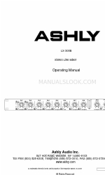 Ashly LX-308B Manuale operativo