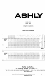 Ashly GQX-3102 Instrukcja obsługi