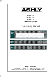 Ashly MQX-1310 Instrukcja obsługi