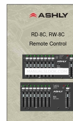 Ashly RD-8C Посібник із швидкого старту