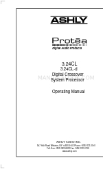 Ashly PROTEA SYSTEM II 3.24CL-d Bedieningshandleiding