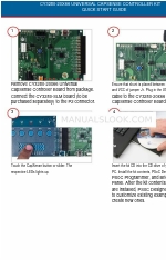 Cypress CY3280-20x66 Universal CapSense Snelstarthandleiding