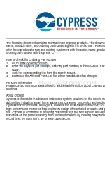 Cypress F2MC-8FX Series Nota applicativa