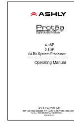 Ashly Protea 4.8SP Manuale operativo