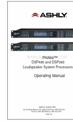 Ashly Protea DSP480 Instrukcja obsługi