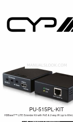 Cypress PU-515PL-KIT HDBaseT Operation Manual