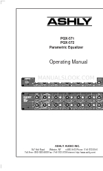 Ashly PQX-572 Manuel d'utilisation