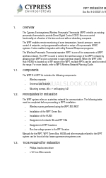 Cypress Envirosystems WPT-810-RPT Installatiehandleiding